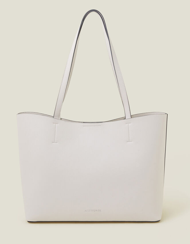 Leo Tote Bag White Tote & Shopper bags Accessorize UK