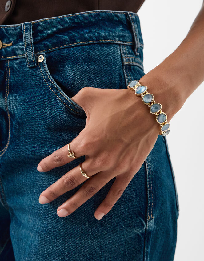 Gemstone Stretch Bracelet, , large