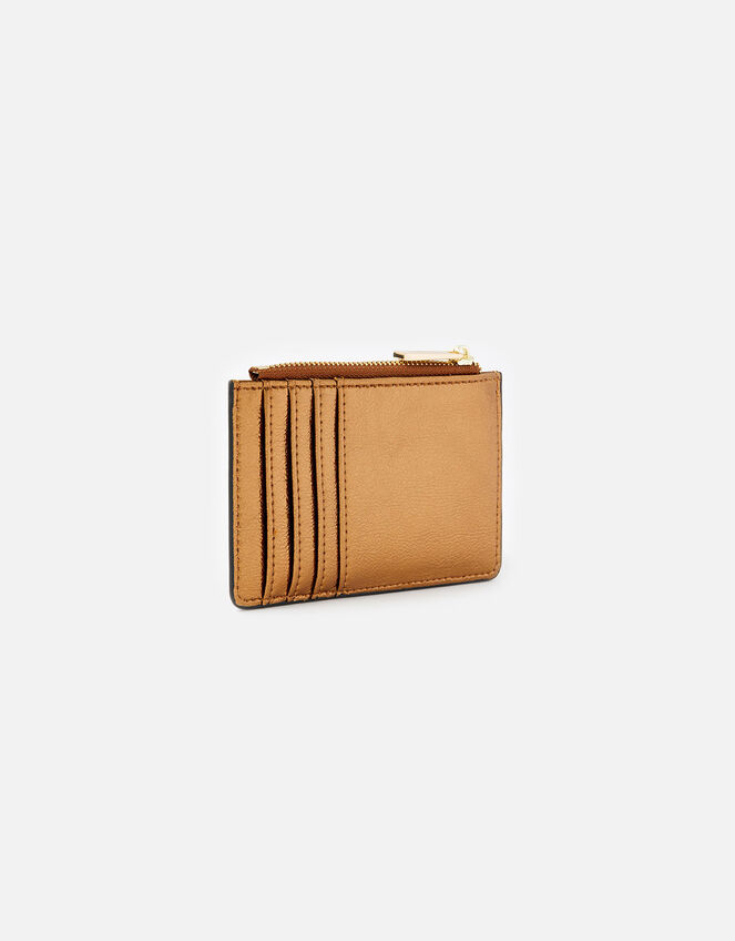 Metallic Shoreditch Card Holder, Bronze (BRONZE), large