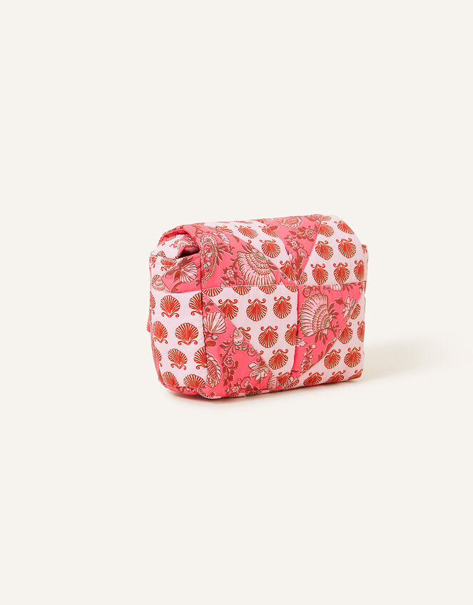 Patchwork Print Cross-Body Bag, , large