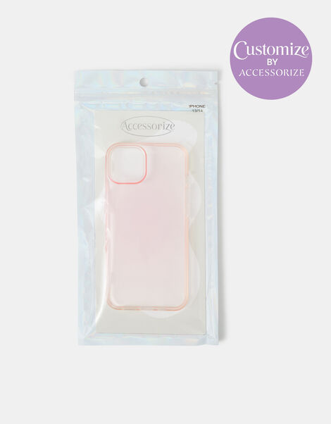 Plain iPhone 13/14 Phone Case, Pink (PINK), large