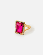 New Decadence Statement Cocktail Ring, Pink (PINK), large