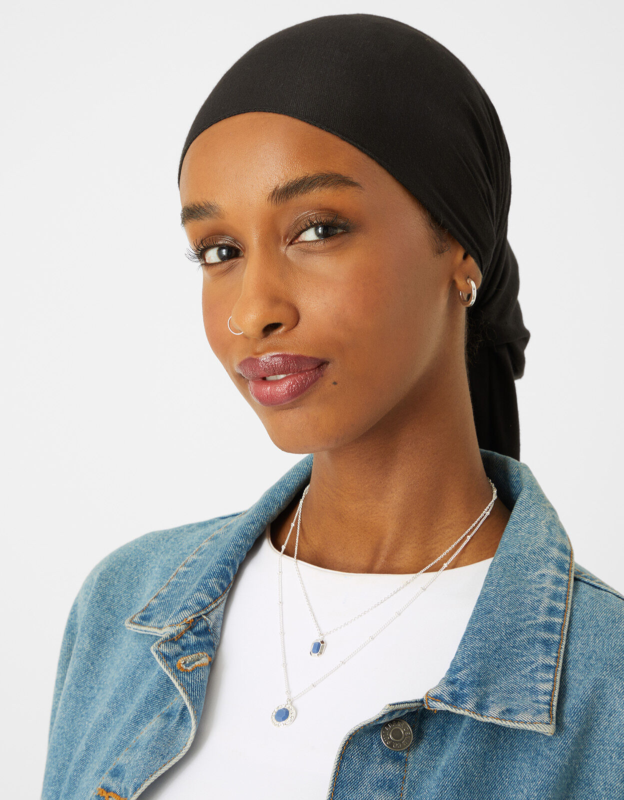 Stone Pendant Layered Necklace Necklaces Accessorize UK