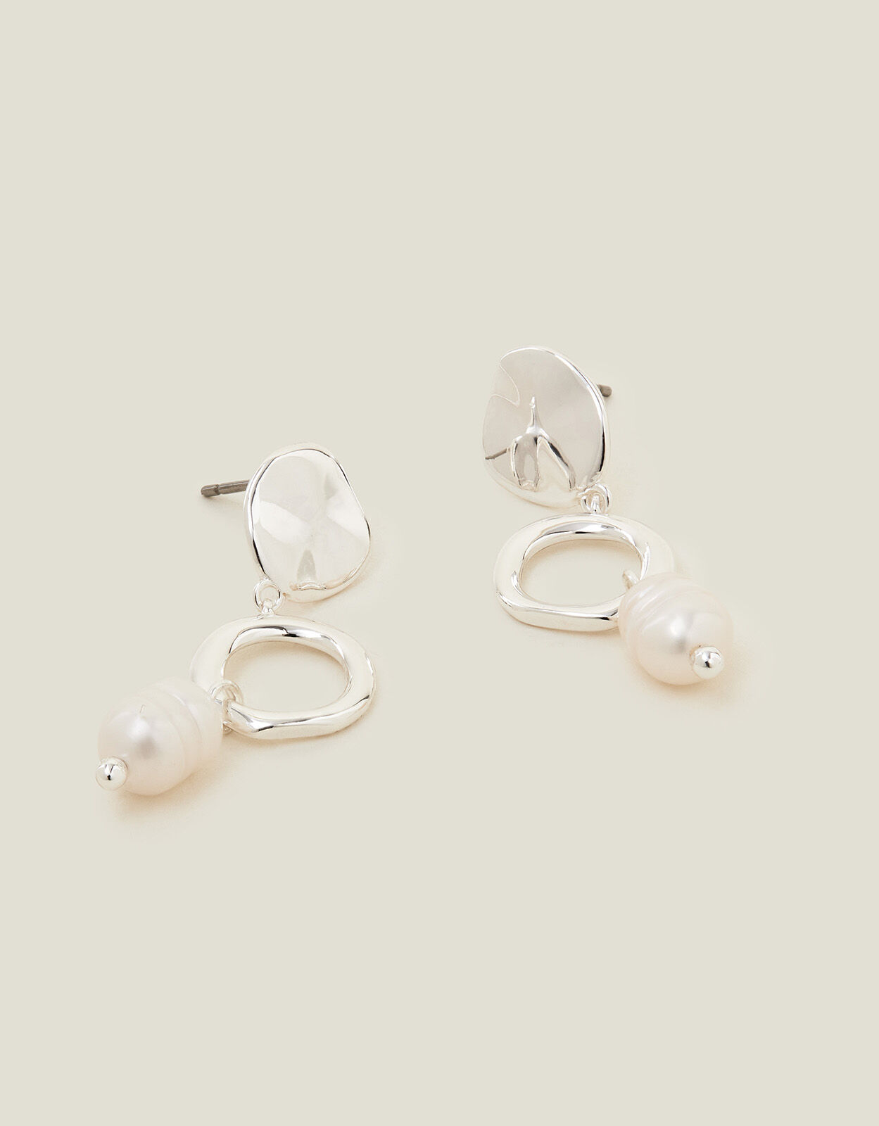 Silver earrings not cheap on the high street