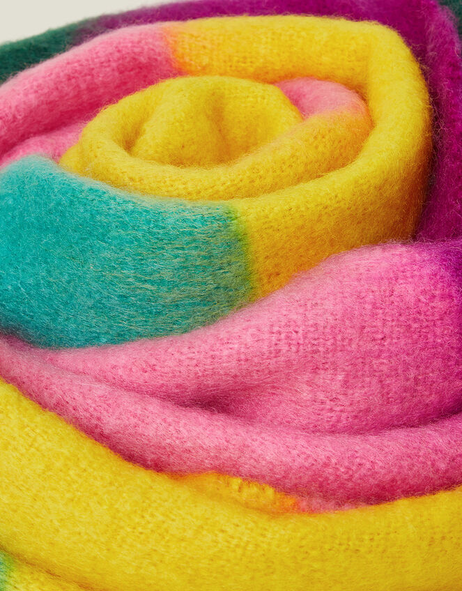 Wave Super-Fluffy Scarf, , large