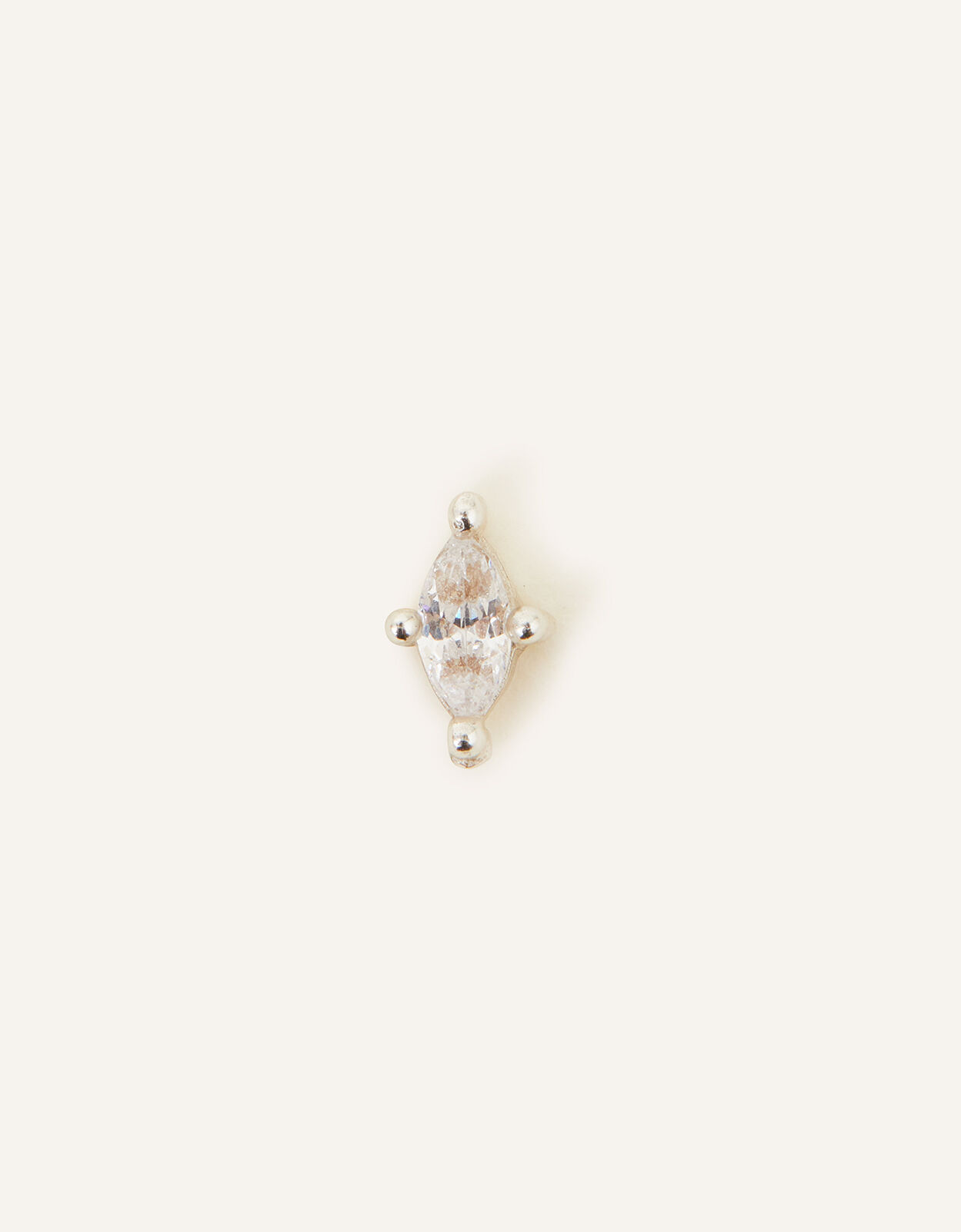 Silver helix earrings top
