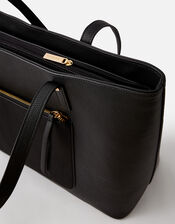 Eleanor Tote Bag, Black (BLACK), large
