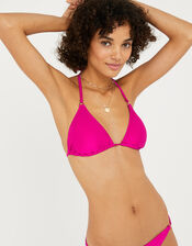 Triangle Bikini Top, Pink (PINK), large