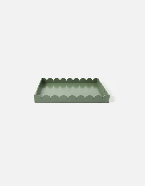 Mini Scallop Tray Green, Green (GREEN), large