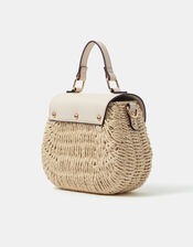 Raffia Handheld Bag, , large
