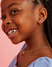 10-Pack Girls Fruit Clip-On Earrings, , large