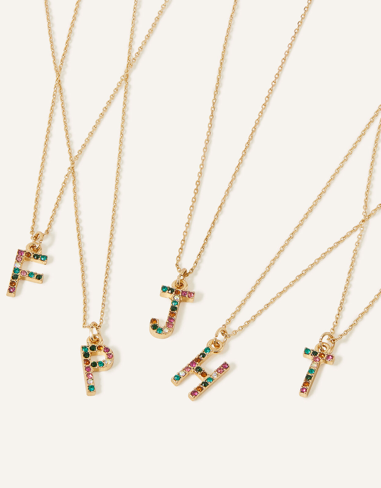 Initial necklace large sales