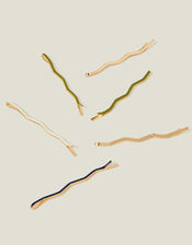 6-Pack Wiggle Hair Slides, , large