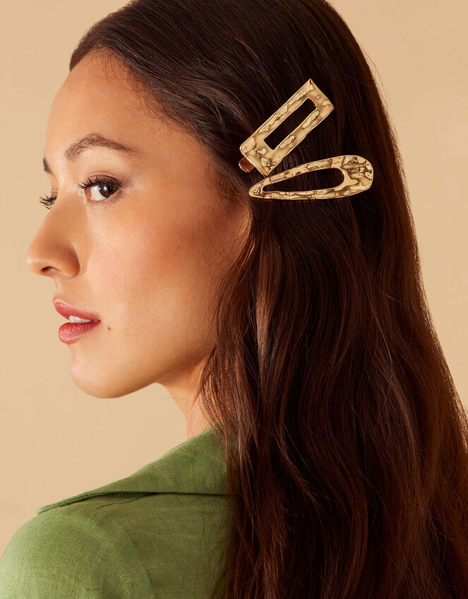 Molten Salon Clips Set of Two Hair clips Accessorize UK