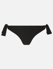 Tie Side Bikini Briefs, Black (BLACK), large