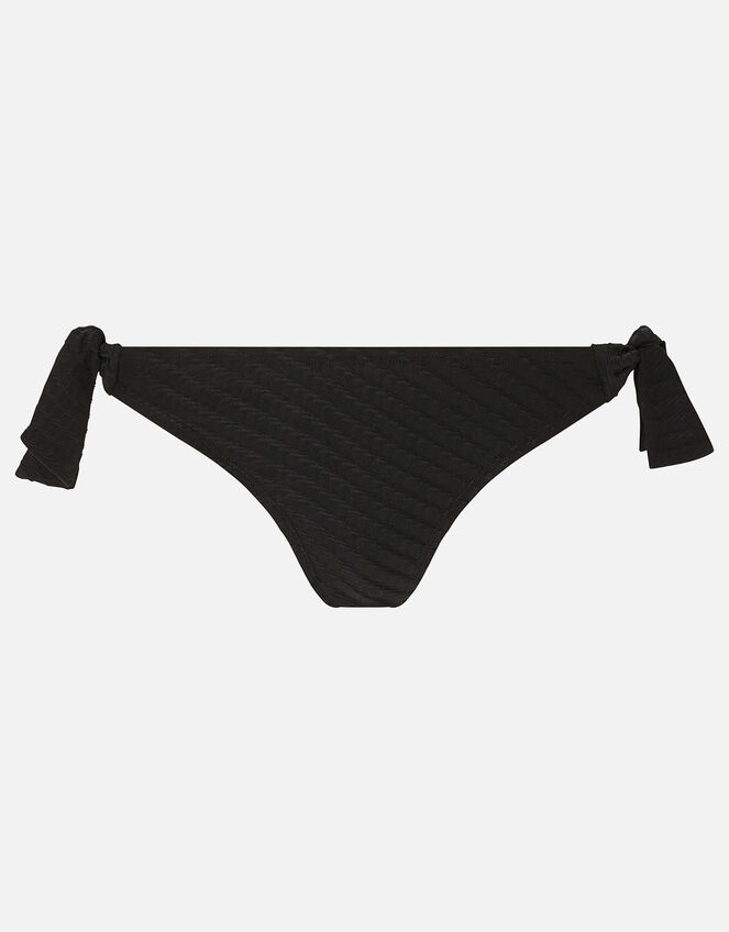 Tie Side Bikini Briefs, Black (BLACK), large