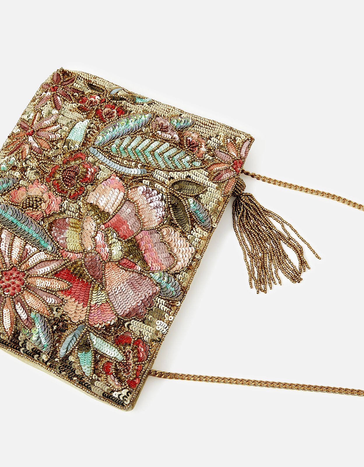 Accessorize floral bag top