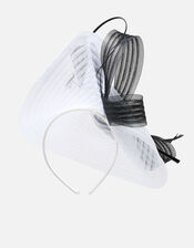 Emma Mono Crin Band Fascinator, , large
