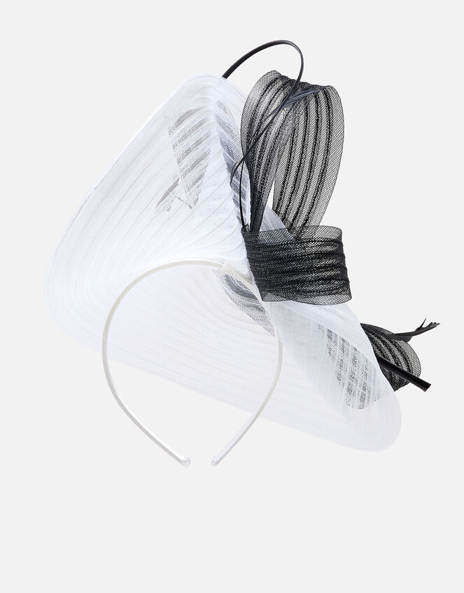 Emma Mono Crin Band Fascinator, , large