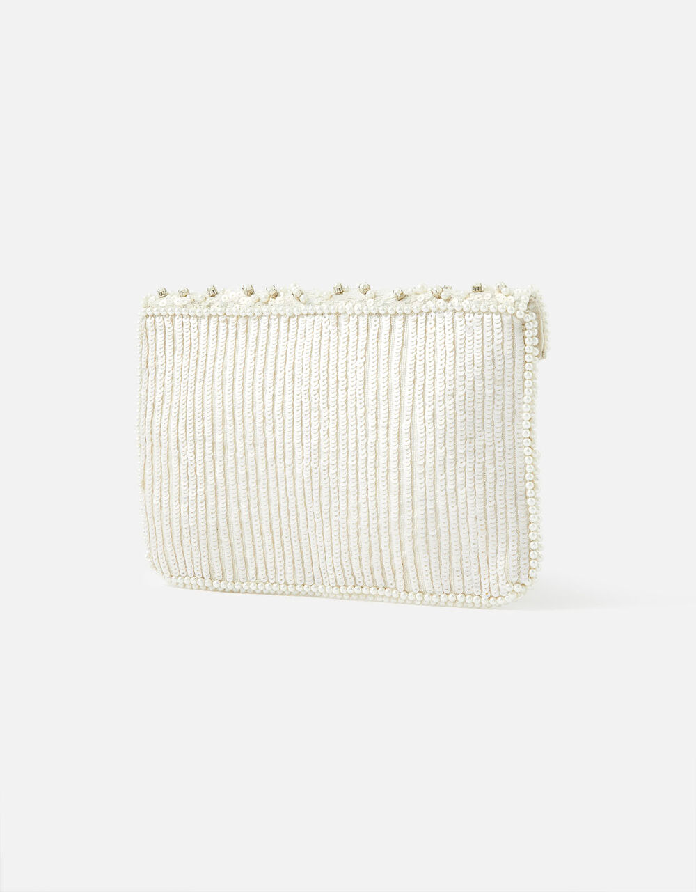 Pearl Beaded Clutch Bag Clutch bags Accessorize UK