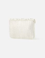 Pearl Beaded Clutch Bag, , large