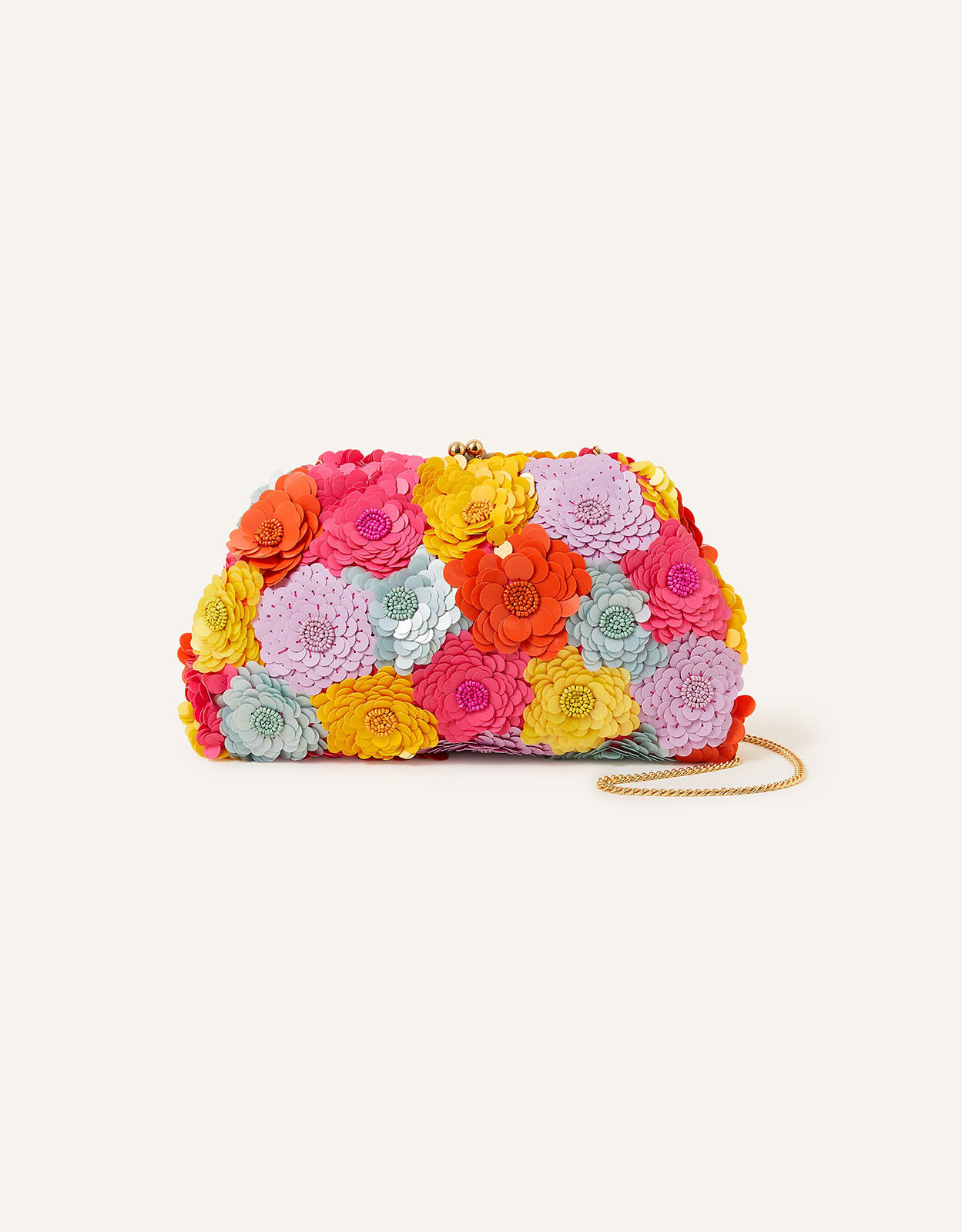 3d floral online clutch bag