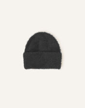 Fuzzy Beanie Hat, , large