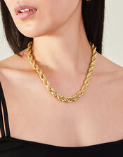 Chunky Snake Chain Necklace, , large
