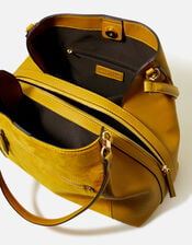 Brooklyn Casual Shoulder Bag, Yellow (OCHRE), large