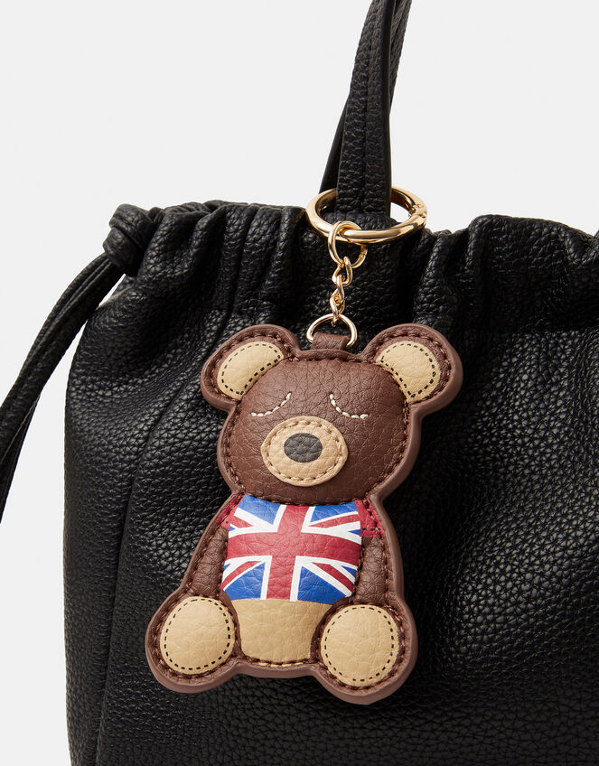 Union Jack Teddy Bag Charm, , large
