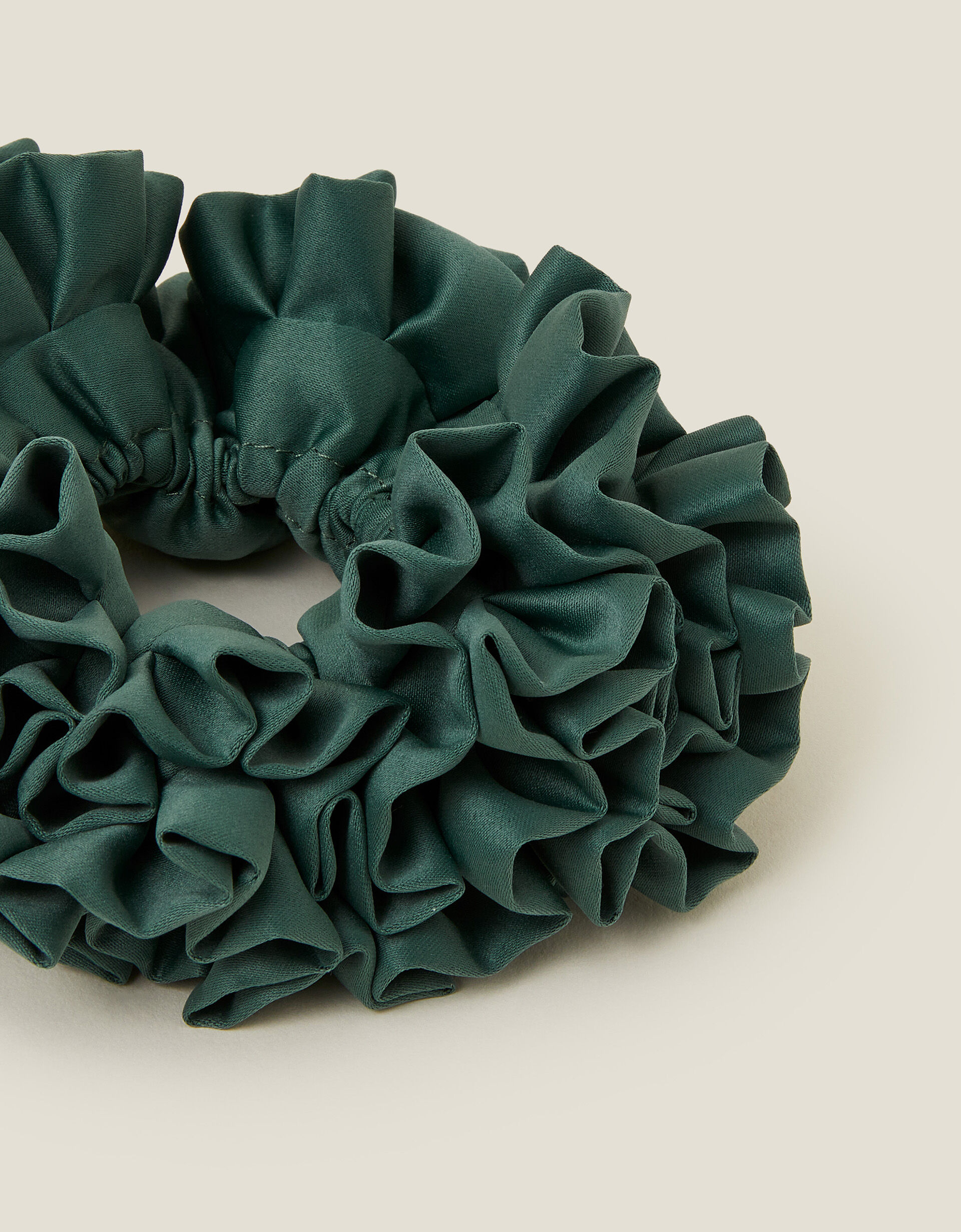 Oversized Ruffle Hair Scrunchie | Hair Accessories