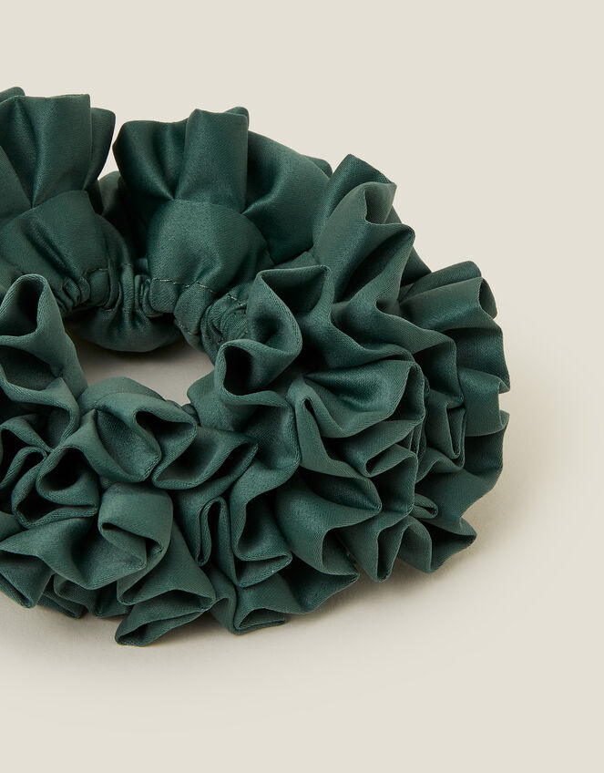 Oversized Ruffle Hair Scrunchie, , large