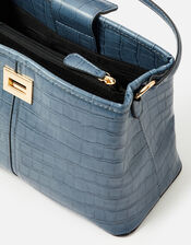 Rosie Handheld Bag, Blue (BLUE), large