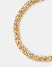 Double Box Bead Link Necklace, , large