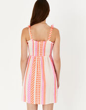Jacquard Bandeau Dress, Multi (BRIGHTS-MULTI), large