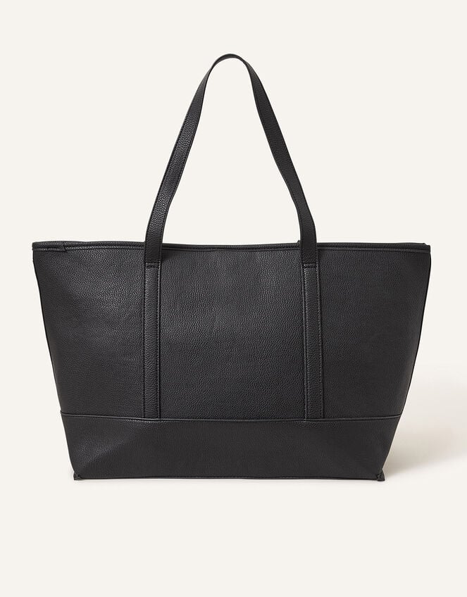 Laptop Shoulder Bag, Black (BLACK), large