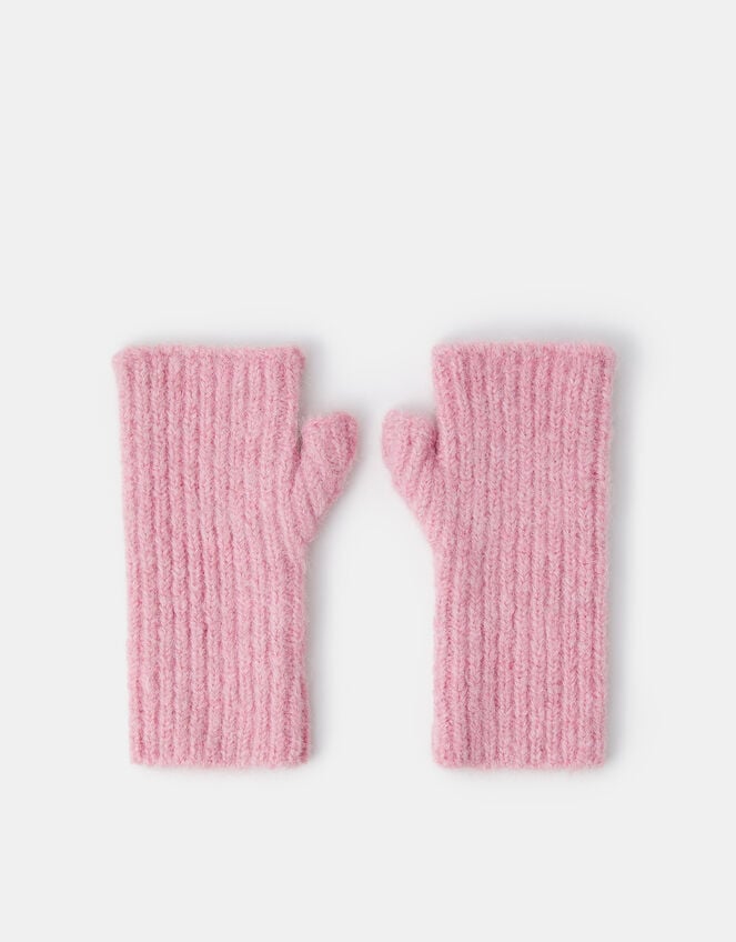 Knit Wrist Warmers, , large