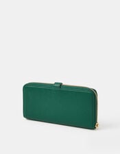 Tab Zip Around Purse, Green (GREEN), large