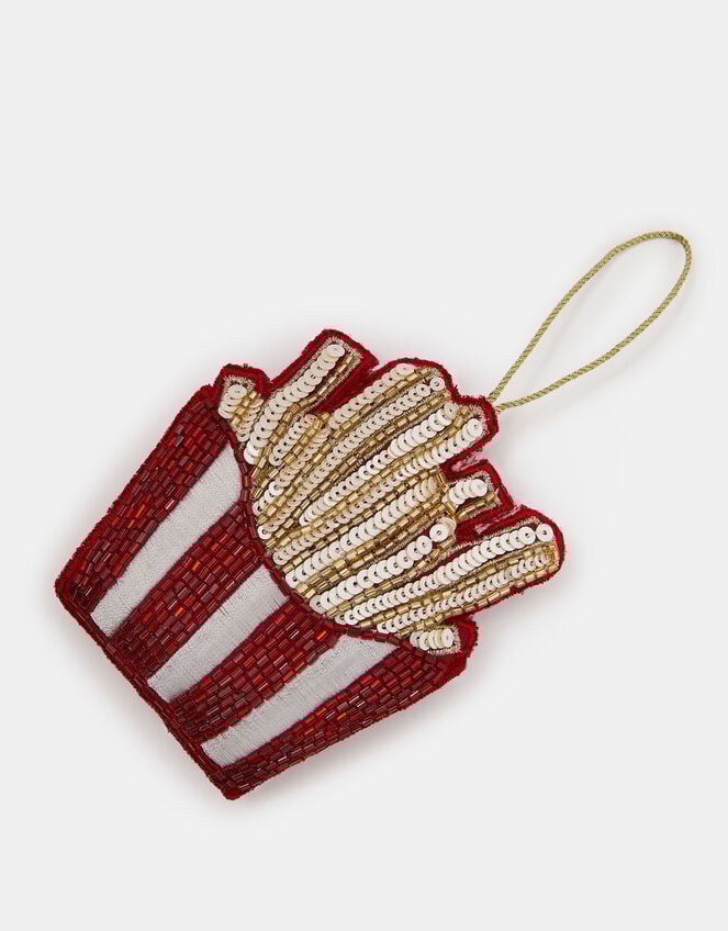 Embellished French Fries Christmas Decoration, , large