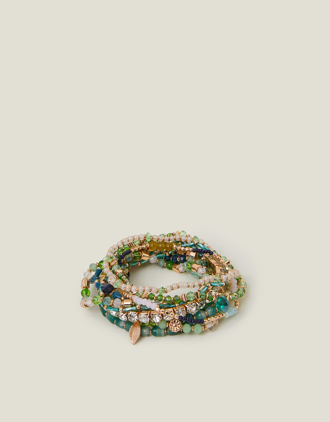 Beaded Stretch Bracelets Multipack, , large