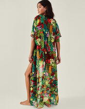 Jungle Chiffon Kaftan, Multi (BRIGHTS MULTI), large