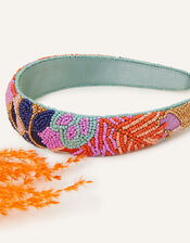 Beaded Sundown Headband, , large