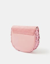 Girls Sequin Butterfly Crossbody Bag, , large