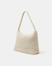 Macrame Shoulder Bag, , large