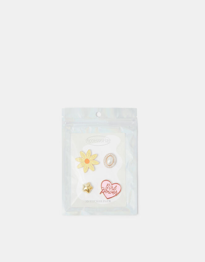 Girl Power 3D Tech Sticker Pack, , large