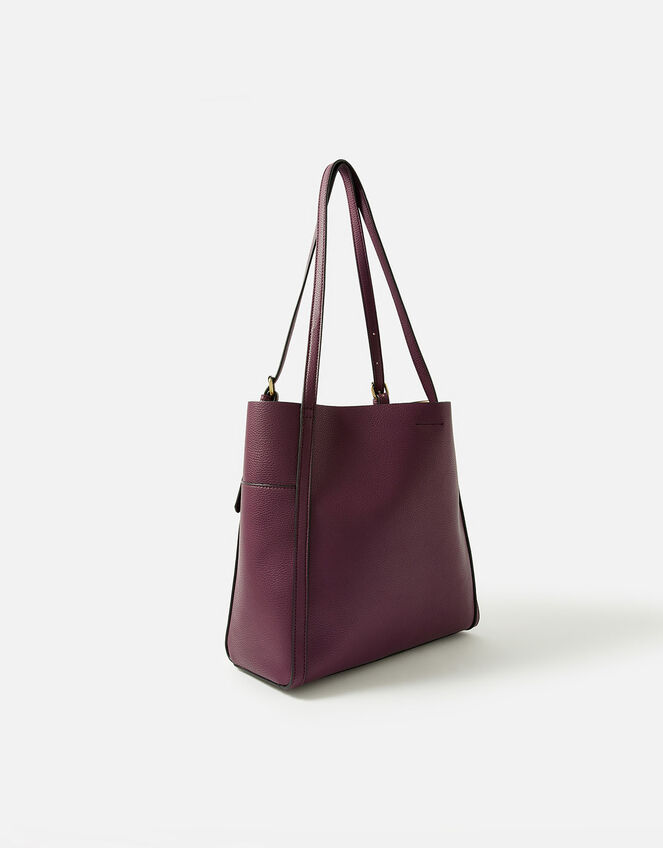 Sadie Slouch Shoulder Bag, Red (BURGUNDY), large