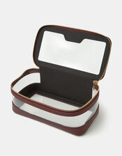 Clear Travel Make-up Bag, , large