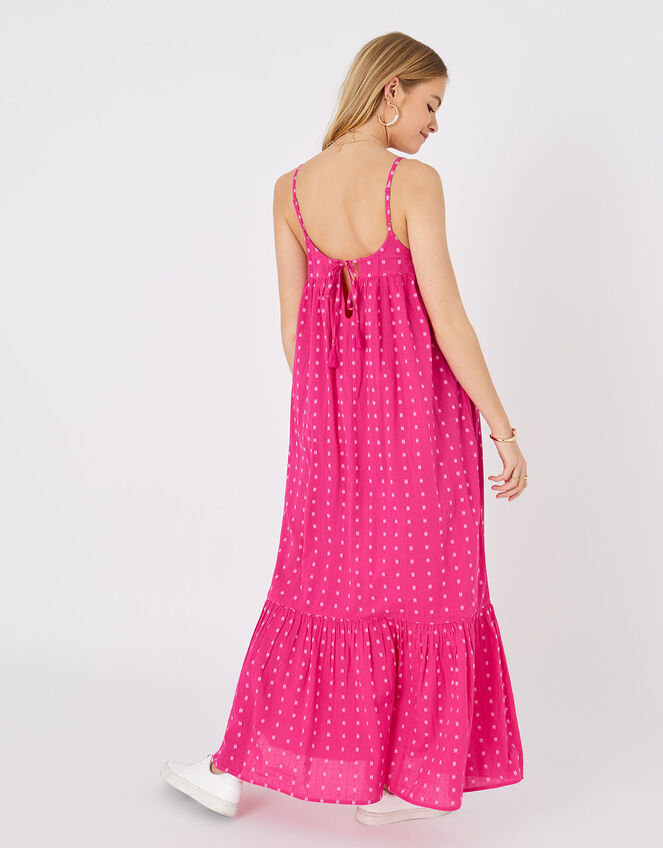 Dobby Maxi Dress, Pink (PINK), large