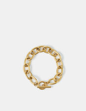 Stainless Steel Chunky T-Bar Bracelet, , large