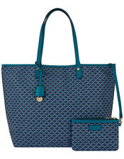 Geo Print Tote Bag, , large